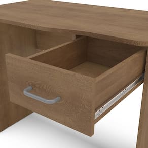 Escrivaninha Politorno Arapei 1 Gaveta MDP Compacta Pintura UV Design Moderno - FREIJÓ - 3