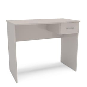 Escrivaninha Politorno Arapei 1 Gaveta MDP Compacta Pintura UV Design Moderno - OFF WHITE - 2
