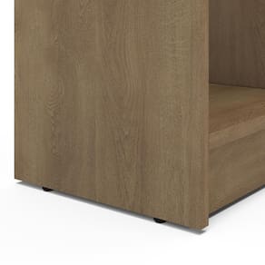 Estante de Livros Politorno Piratini Alta 9 Prateleiras 178cm Design Clean Compacta - FREIJÓ - 3