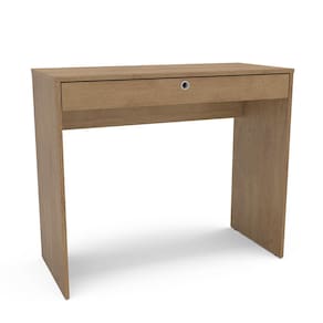 Mesa Escrivaninha Politorno Conquista 1 Gaveta MDP Compacta Corrediça Metálica Pintura UV - FREIJÓ - 2