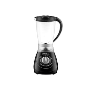 Liquidificador Mondial Easy Power L-550-B com 2 velocidades + Função Pulsar 550W - Preto