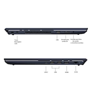 Notebook VAIO FE16 AMD Ryzen 5-5625U Windows 11, 16GB 512GB SSD Wi-Fi 6 Tela 16`` IPS WUXGA Antirreflexo - Cinza Expansível até 64G