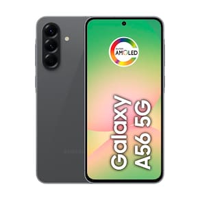 Smartphone Samsung Galaxy A56 5G Preto 128GB, 8GB RAM, Câmera Tripla até 50MP, Tela Super AMOLED 6.7", IP67, NFC, Vídeo HDR e Recursos AI
