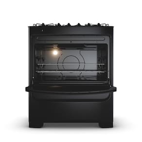 Fogão 5 Bocas Consul CFS5VBE com Mesa de Vidro e Acendimento Automático Preto - Bivolt