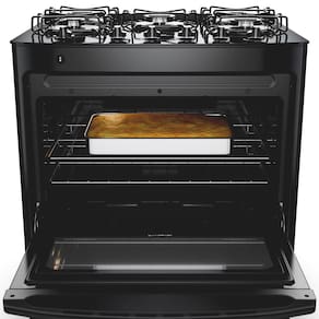 Fogão 5 Bocas Consul CFS5VBE com Mesa de Vidro e Acendimento Automático Preto - Bivolt