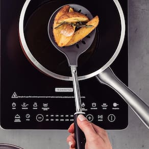 Jogo de Utensílios para Cozinha Tramontina Utilitá em Inox Preto – 10 Peças
