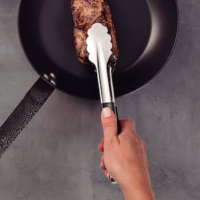 Jogo de Utensílios para Cozinha Tramontina Utilitá em Inox Preto – 10 Peças