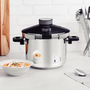 Panela de Pressão Tramontina Presto em Aço Inox – 6 litros