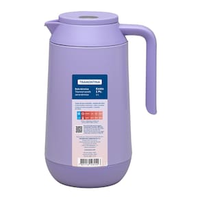 Bule Térmico Tramontina Exata em Aço Inox Lilás – 1 litro - 1