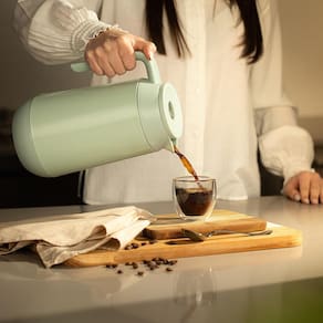 Bule Térmico Tramontina Exata em Aço Inox Verde – 1 litro