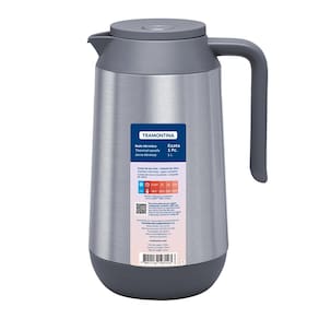 Bule Térmico Tramontina Exata em Aço Inox Cinza – 1 litro - 1
