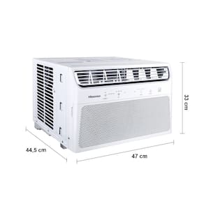Ar-Condicionado de Janela Hisense AW-10CWBRVGU02 Wi-Fi 10.000 BTUs Frio Branco – 110V