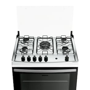 Fogão 5 Bocas Dako Supreme com Mesa em Inox e Acendimento Automático Branco – Bivolt