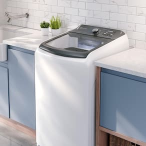 Lavadora de Roupas Electrolux Efficient LEE15 14,5kg com Cesto Inox, Filtro de Fiapos e Tecnologia Jet&Clean - Branca