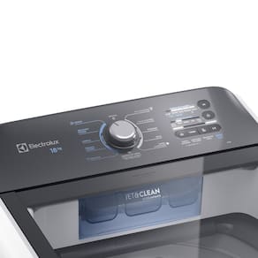 Lavadora de Roupas Electrolux Efficient LEE18 18kg com Cesto Inox, Filtro de Fiapos e Tecnologia Jet&Clean - Branca