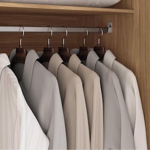 Guarda-Roupa Casal Santos Andirá Curitiba com 8 Portas, 4 Gavetas e 5 Prateleiras – 194,4cm de largura