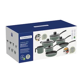 Conjunto de Panelas 5 Peças Tramontina Versalhes AA com Antiaderente Starflon – Verde