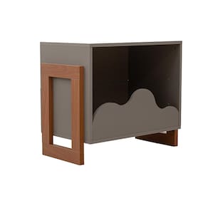 Mesa de Cabeceira Multiuso Infantil Genialflex Nuvem com 65,3cm de largura - Fendi - 3
