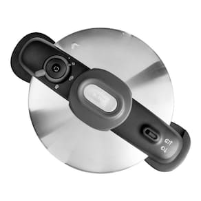 Panela de Pressão T-FAL Opti’Space em Inox com Cesto Vapor - 7 L