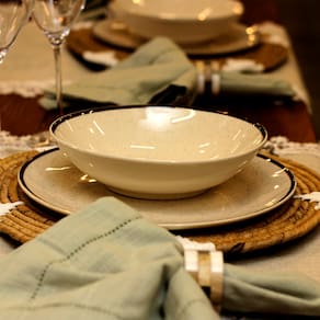 Aparelho de Jantar e Lanche 12 Peças Oxford Daily Brisa em Cerâmica – Estampado - 1