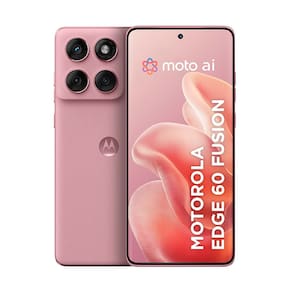 Smartphone Motorola Edge 60 Fusion 5G Rosa 256GB, 8GB RAM, Tela 6,7", Câmera Sony LYTIA 700C 50MP, Gorilla Glass 7i, Dimensity 7300, IP69 e IP68