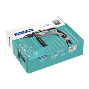 Furadeira de Impacto Tramontina 1/2" com Empunhadura Auxiliar e Sistema de Reversão - 500W - 110V - 2