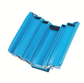 Caixa Sanfonada para Ferramentas Tramontina Master com 5 gavetas e Alças Fixas - CAIXA SANFONADA P/ FERRAMENTAS TRAMONTINA 5GV - 1