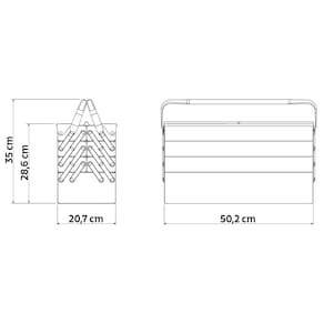 Caixa Sanfonada para Ferramentas Tramontina Master com 7 gavetas e Alças Fixas - CAIXA SANFONADA P/ FERRAMENTAS TRAMONTINA 7GV - 2