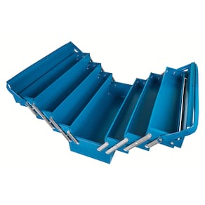 Caixa Sanfonada para Ferramentas Tramontina Master com 7 gavetas e Alças Fixas - CAIXA SANFONADA P/ FERRAMENTAS TRAMONTINA 7GV - 1