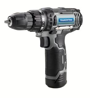 Parafusadeira Furadeira com Maleta e Bateria 10,8 V - 30 peças - PARAFUSADEIRA/FURADEIRA 10,8V TRAMONTINA BAT. 30P - 1