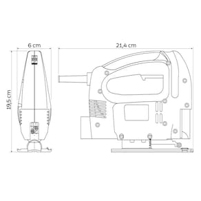 Serra Tico-Tico Elétrica Tramontina 420W - 110V - 2
