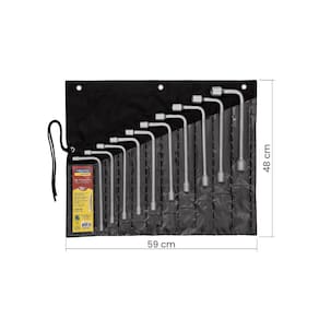 Jogo de Chaves Biela Tramontina Master em Aço Especial Cromado - 10 Peças - 2