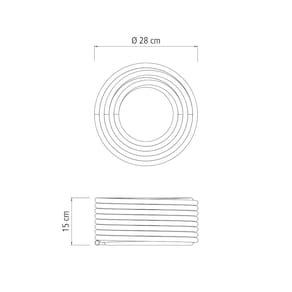 Mangueira Tramontina Flex em PVC com 3 Camadas Verde - 30 Metros - 3