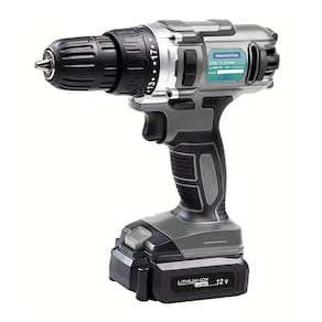 Parafusadeira Furadeira Tramontina com Maleta e Bateria 12V - 16 Peças - PARAFUSADEIRA/FURADEIRA 12V TRAMONTINA BATERIA 16P - 1