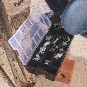 Caixa Organizadora de Ferramentas Tramontina Master em Plástico 16" - 3