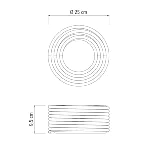 Mangueira Tramontina Flex em PVC com 3 Camadas Verde - 10 Metros - 3