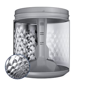 Lavadora de Roupas Electrolux Efficient LEP15 14,5kg com Cesto Inox, Ultra Filter e Tecnologia Jet&Clean - Preta