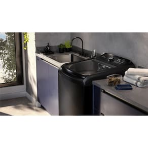 Lavadora de Roupas Electrolux Expert LEB18 18kg com Tecnologia Tripla Filtragem, Jet&Clean e Função Pet Pro - Preta