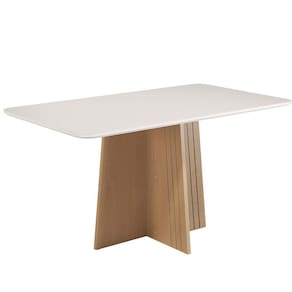 Conjunto de Mesa Sonetto 160cm Isa 6 Cadeiras Tampo de Vidro Veludo Estofado Design Moderno Sofisticado - 3