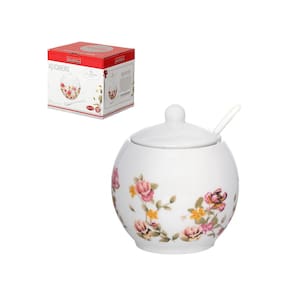 Açucareiro Hauskraft Le Jardin com Colher - 350 ml - 1