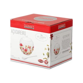 Açucareiro Hauskraft Le Jardin com Colher - 350 ml - 2