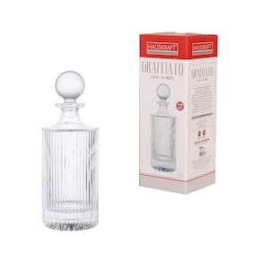 Garrafa para Whisky Hauskraft Graffiato em Vidro – 770ml - 1
