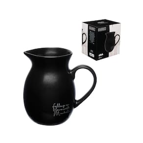 Jarra Hauskraft Manhattan em Cerâmica 1 Litro - Preta - 1