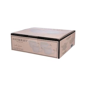 Conjunto de Xícaras para Chá Hauskraft Bee em Porcelana 230 ml Branca – 4 Peças - 2