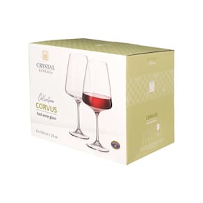 Conjunto de Taças para Vinho Hauskraft Corvus em Cristal 750 ml - 6 Peças - 2