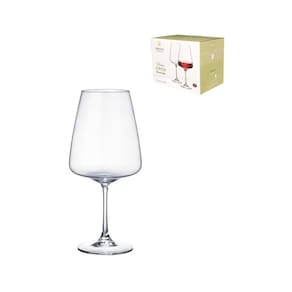 Conjunto de Taças para Vinho Hauskraft Corvus em Cristal 750 ml - 6 Peças - 3