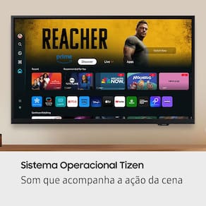 Smart TV 32" Samsung LED HD H5000F com Sistema Operacional Tizen, Tecnologia HDR, PurColor, Som em Movimento Virtual e Central de Segurança Knox