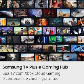 Smart TV 43" Samsung Crystal Ultra HD 4K U8600F com Sistema Operacional Tizen, Tecnologia HDR, SmartThings, Xbox Cloud Gaming e Alexa Integrada