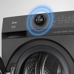 Lava e Seca Midea Slim HealthGuard Smart MF201D110WB/GK Titanium com 14 Programas, Wi-Fi e Compatível com Alexa – 11kg