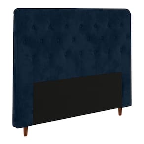 Cabeceira para Cama Box Solteiro Portobel Marcela com Revestimento em Suede